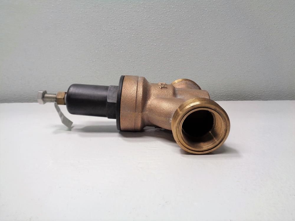 Watts 1-1/2" NPT Pressure Reducing Valve, Bronze, #N45B